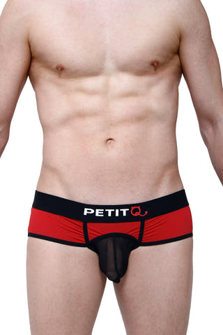 PetitQ Red/Black Charix Brief