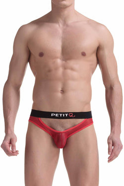 PetitQ Red/Black Crossroad Jockstrap thumbnail 1