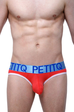 PetitQ Red/Blue Mega Bulge Brief thumbnail 1