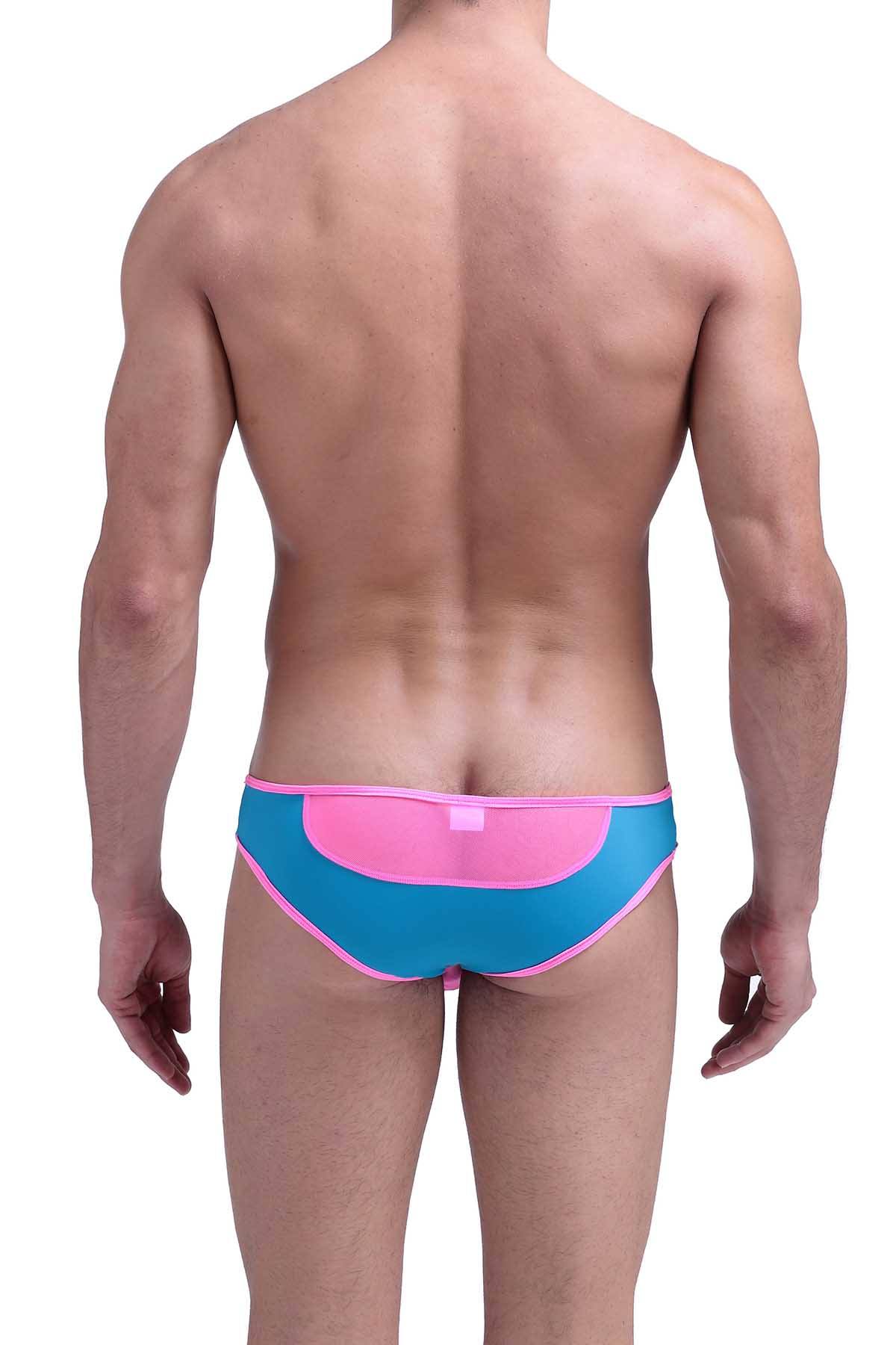 PetitQ Turquoise/Pink Sonnac Bikini Brief