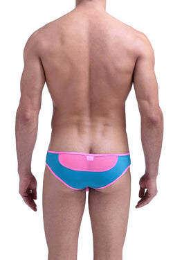 PetitQ Turquoise/Pink Sonnac Bikini Brief thumbnail 3