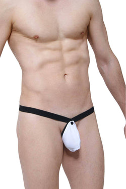 PetitQ White/Black Printed 4-in-1 Thong thumbnail 2