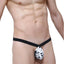PetitQ White/Black Printed 4-in-1 Thong