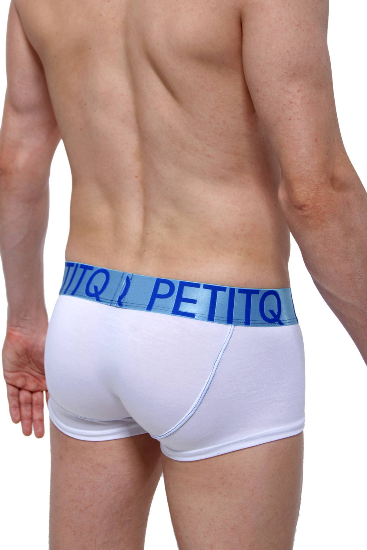 PetitQ White/Blue Mega Bulge Trunk