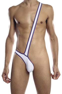 PetitQ White East Side Thong Harness thumbnail 1