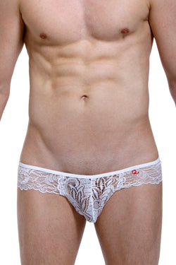 PetitQ White Hear Lace Bikini thumbnail 2