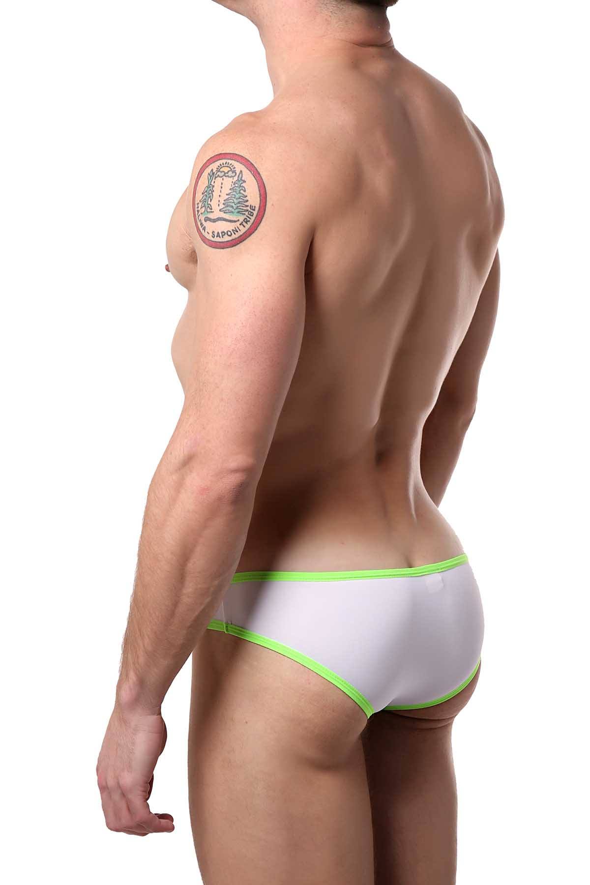 PetitQ White/Lime Corbon Brief