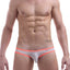 PetitQ White/Orange Neon Bikini Brief