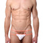 PetitQ White/Orange Tessy Bikini Brief