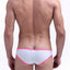 PetitQ White/Pink Nylon Bikini Brief