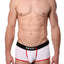 PetitQ White/Red Big-Bulge Bamboo Trunk