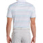 Pga Tour Gradient-stripe Golf Polo Bright White/Blue