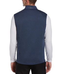 Pga Tour Hybrid Puffer Vest Peacoat Heather thumbnail 2