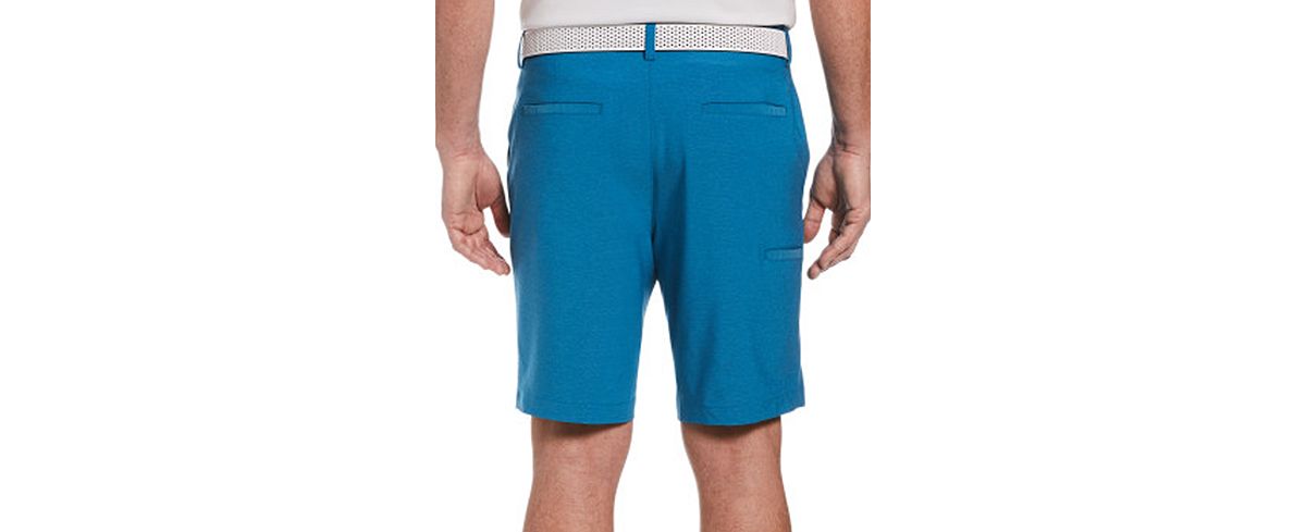 Pga Tour Performance Stretch Eco Dobby Golf Shorts Mykonos Blue