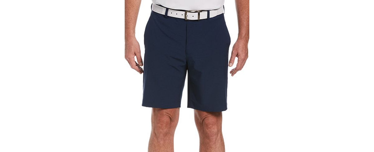 Pga Tour Performance Stretch Eco Dobby Golf Shorts Navy