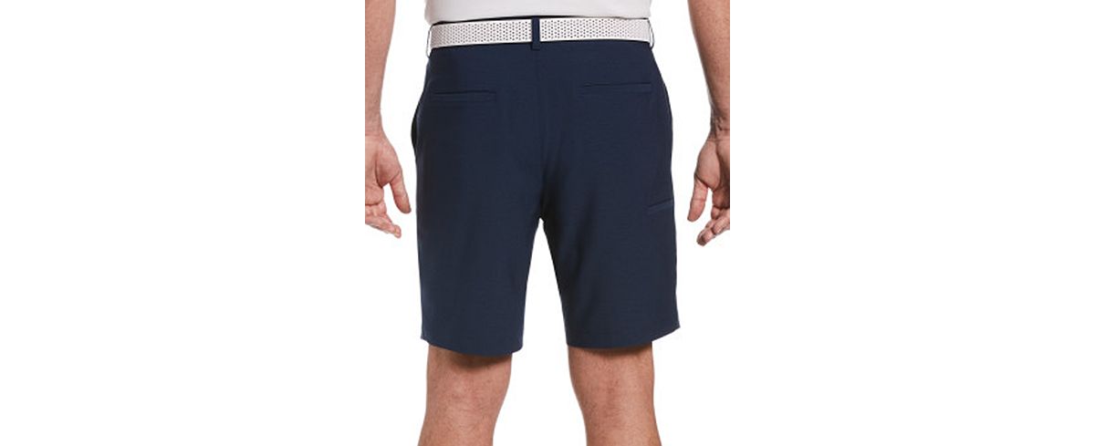 Pga Tour Performance Stretch Eco Dobby Golf Shorts Navy