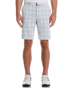 Pga Tour Stacked-print Golf Shorts Bright White thumbnail 1