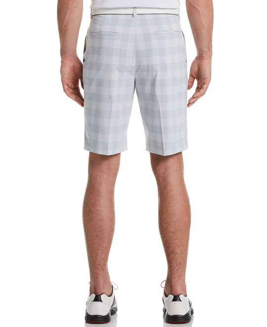 Pga Tour Stacked-print Golf Shorts Bright White