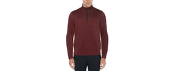 Pga Tour Two-tone Quarter-zip Jacket Black Fig Heather thumbnail 2