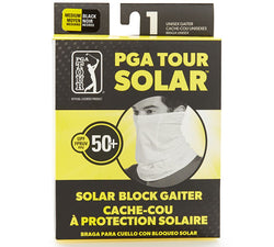 Pga Tour Unisex Upf 50+ Solar Block Gaiter 002 Caviar thumbnail 2