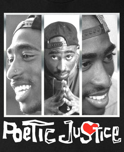 Philcos Poetic Justice T-shirt Black thumbnail 2