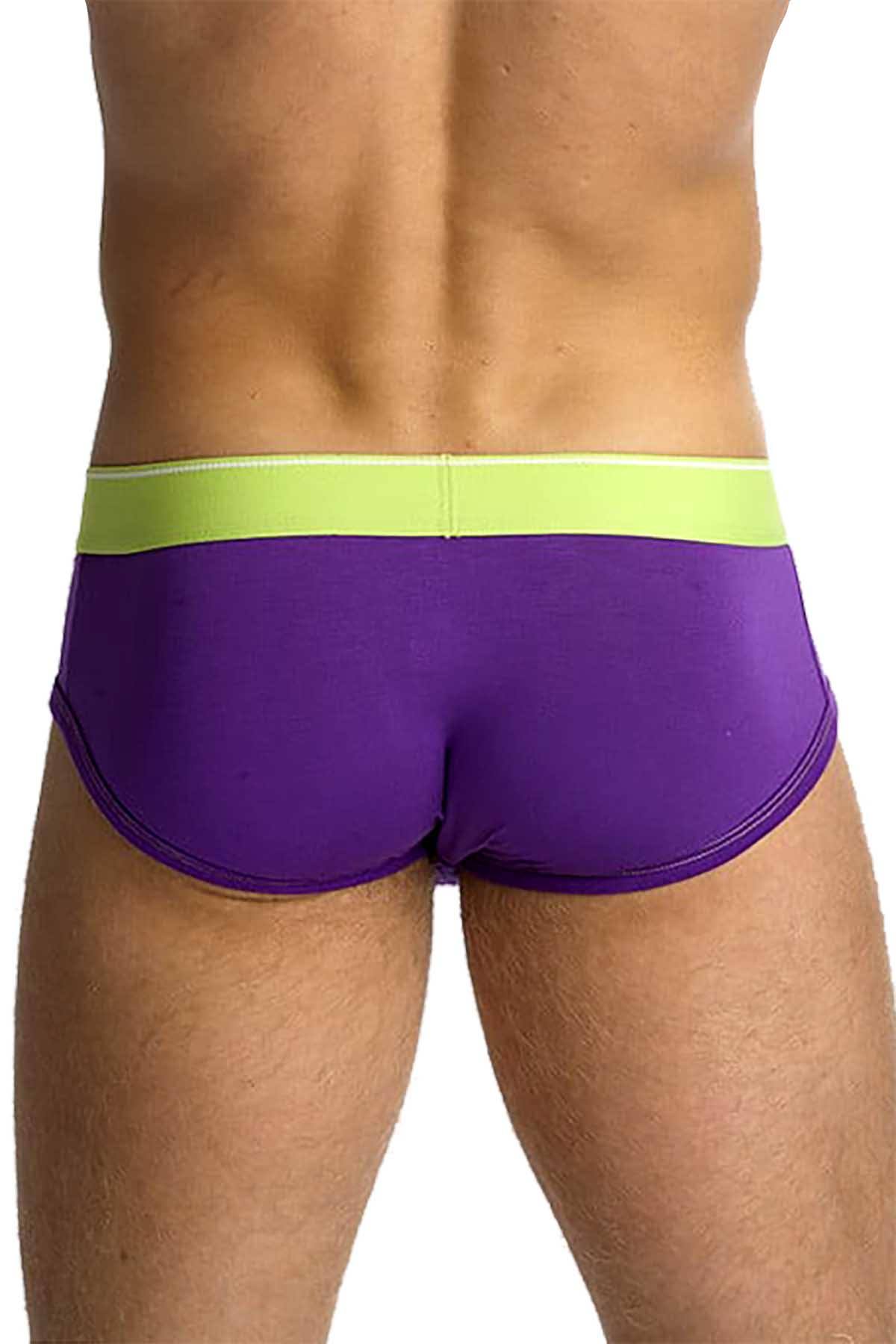 Piado Purple/Lime Brief