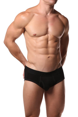 Piado Solid Black Brief thumbnail 3