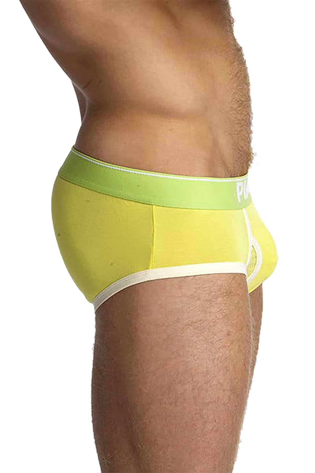 Piado Yellow/Chartreuse Brief