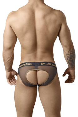Pikante Green-Camo Plush Jock-Brief thumbnail 2