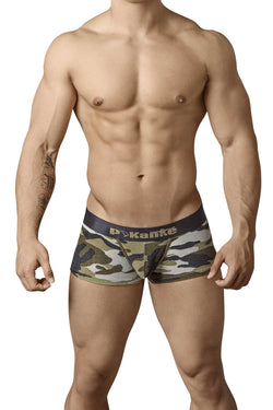 Pikante Green-Camo Plush Latin Trunk thumbnail 1