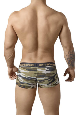 Pikante Green-Camo Plush Latin Trunk thumbnail 2