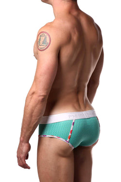 Pikante Turquoise-Green Carabine Brief thumbnail 2