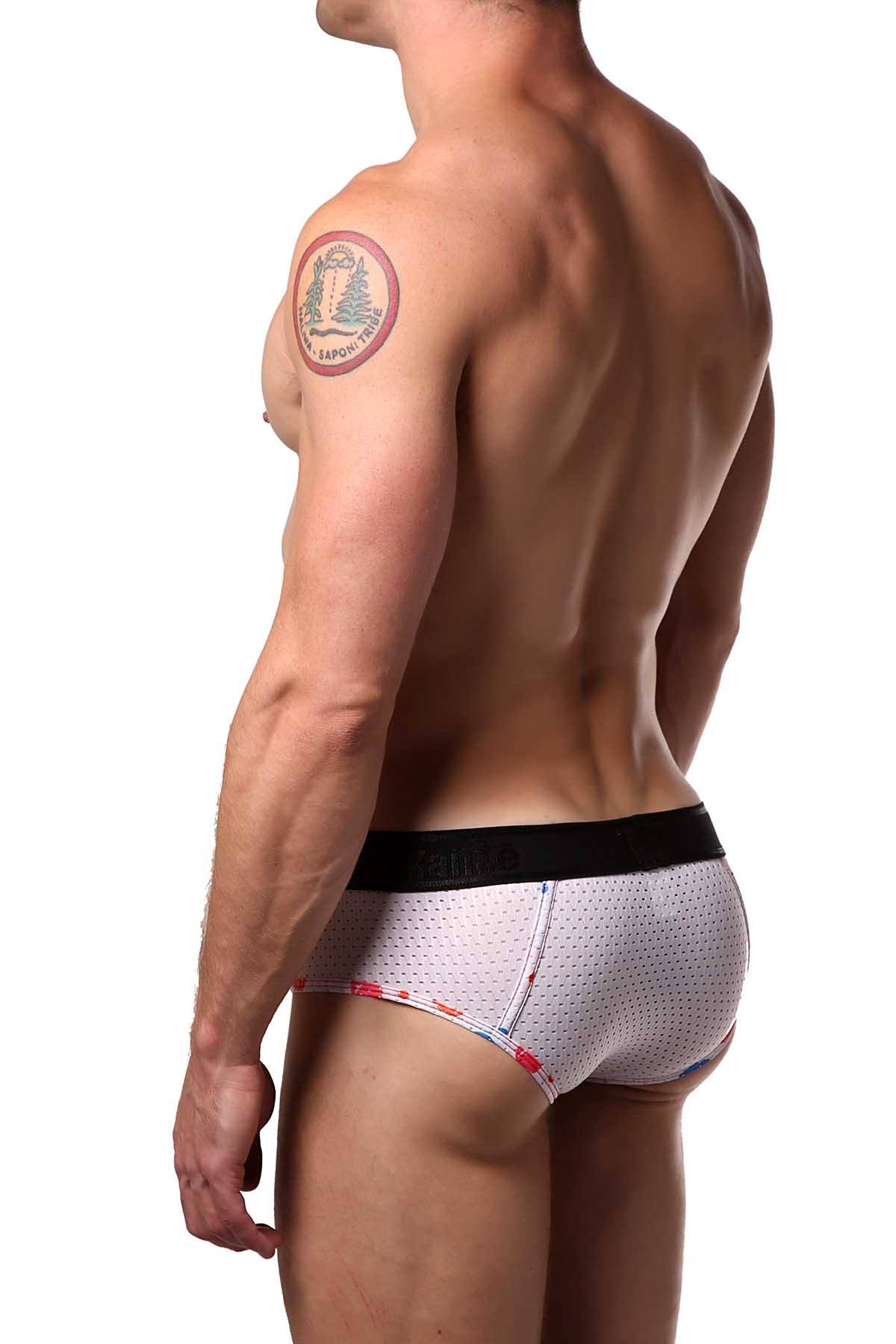 Pikante White Carabine Brief