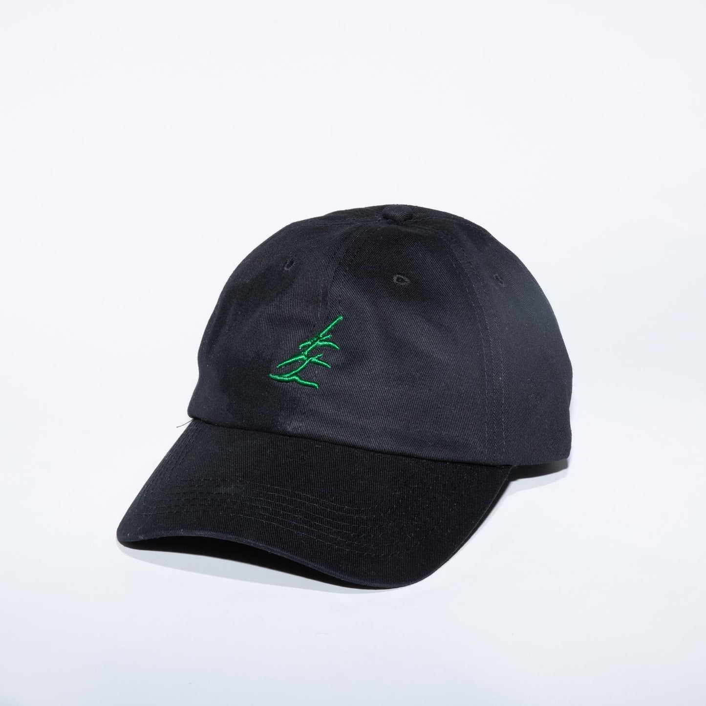 Pine Outfitters Logo-embroidered Dad Cap Black
