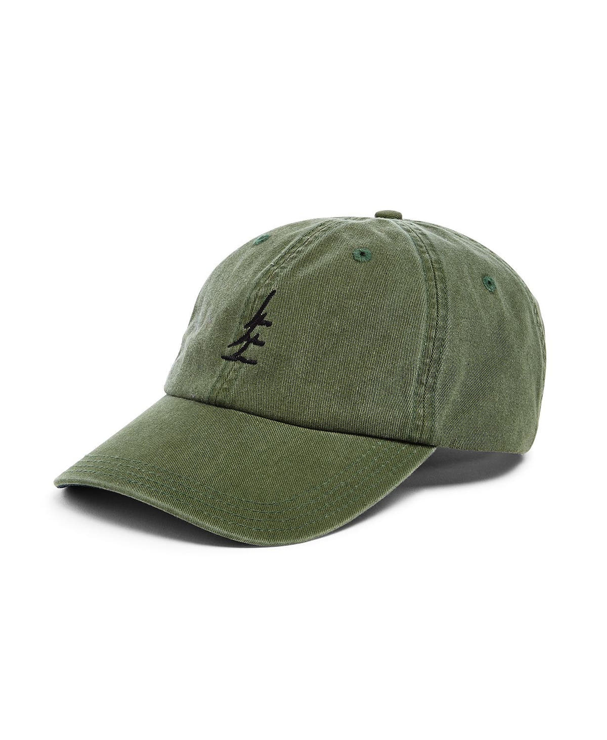 Pine Outfitters Logo-embroidered Dad Cap Green