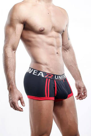 Pistol Pete Black Boxer Trunk