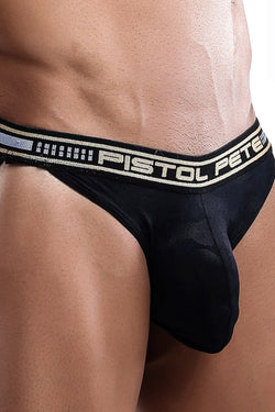 Pistol Pete Black Classic Jockstrap thumbnail 3