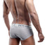 Pistol Pete Grey/Turquoise Mesh Bikini Brief