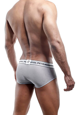 Pistol Pete Grey/Turquoise Mesh Bikini Brief thumbnail 3
