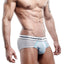 Pistol Pete Grey/Turquoise Mesh Bikini Brief