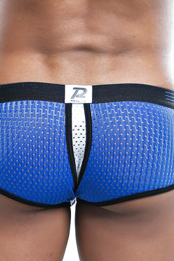 Pistol Pete Royal Blue Sporty-Mesh Cut-Out Trunk thumbnail 4