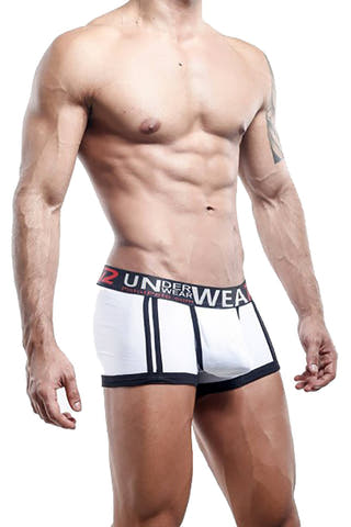 Pistol Pete White Boxer Trunk