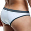 Pistol Pete White/Grey Modern Bikini Brief
