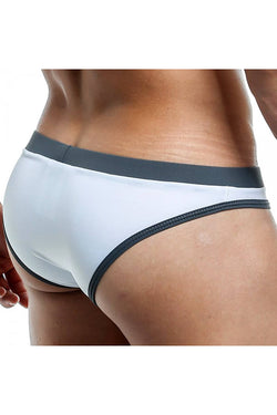 Pistol Pete White/Grey Modern Bikini Brief thumbnail 2