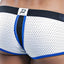 Pistol Pete White Sporty-Mesh Cut-Out Trunk