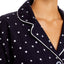 Pj Salvage Printed Flannel Pajama Set Navy Star