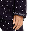 Pj Salvage Printed Flannel Pajama Set Navy Star