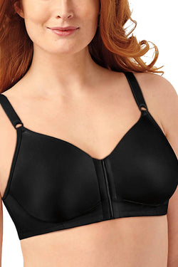 Playtex Black 18-Hour Wire-Free Sleep Front-Close Bra thumbnail 2