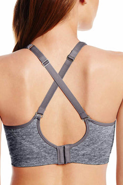 Playtex Gravel-Heather-Grey Play Funwinder Seamless Wirefree Bra thumbnail 2
