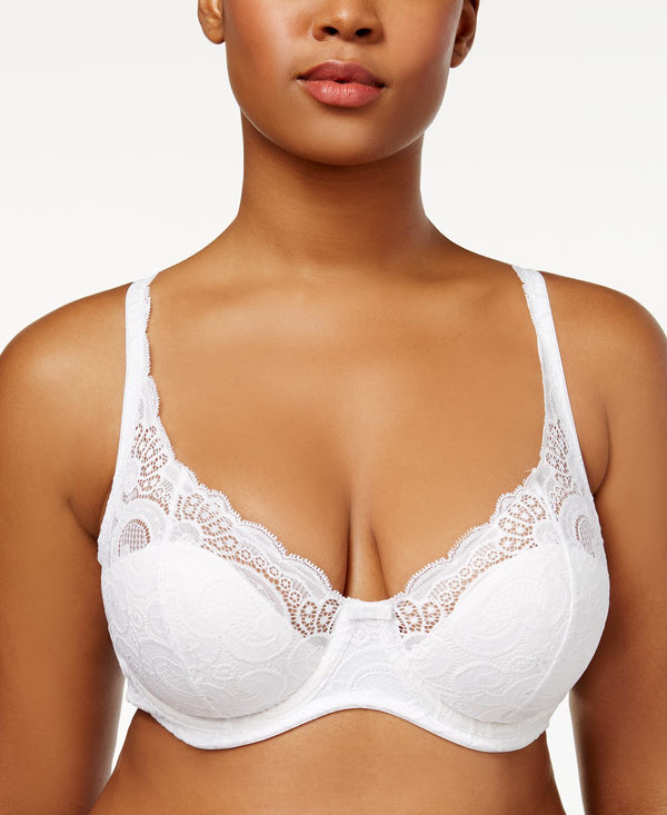 Playtex Love My Curves Beautiful Lift Lightly Lined Underwire Bra Us4514 White